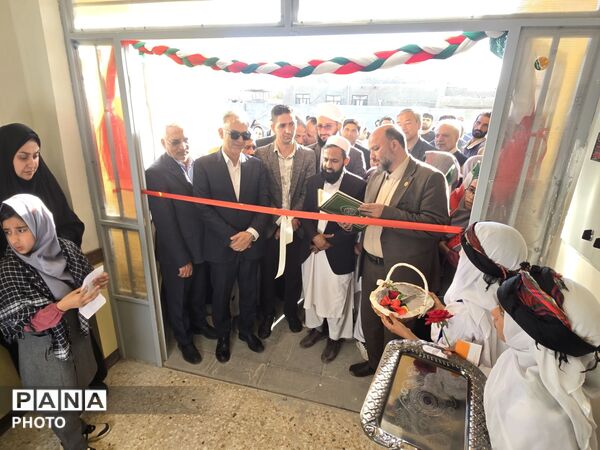 افتتاح دبستان شش کلاسه لاج شهرستان خواف 