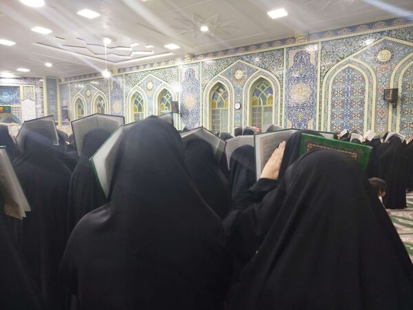 برگزاری مراسم شب احیا در خلیل آباد