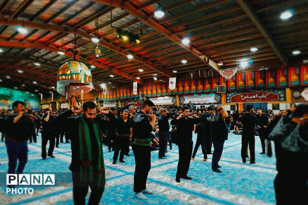 آیین سوگواری امام سجاد (ع) و سومین روز شهادت شهدای کربلا در آباده
