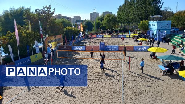 هفته دوم لیگ برتر والیبال ساحلی کشور در مراغه