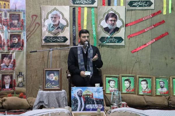 مراسم گرامیداشت دهه بصیرت در روستای جعفرآباد قم