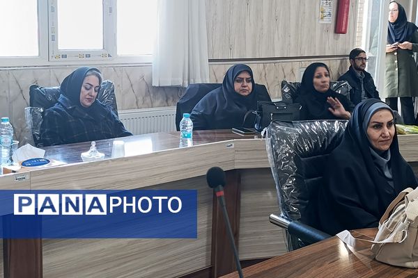 جلسه مراقبین سلامت مدارس در نیشابور 