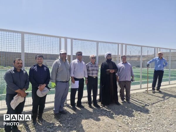 عملیات اجرایی آموزشگاه ۶ کلاسه «شهید دربندی» در روستای قلعه‌ نوِ کلات 