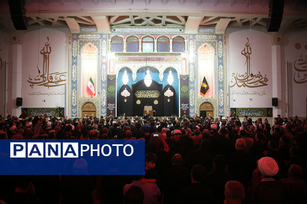 مراسم عزاداری سالروز شهادت امام حسن عسگری(ع) در قم