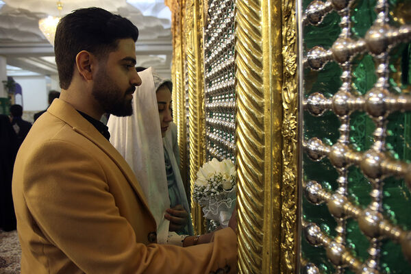 جشن ازدواج ۶۵۰ زوج دانشجوی دانشگاه‌های قم در سالروز میلاد جوادالائمه(س)