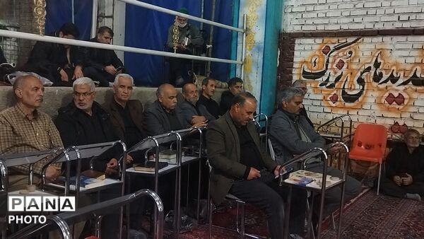 مراسم شب ۱۹ ماه رمضان در مسجد جامع نیشابور 