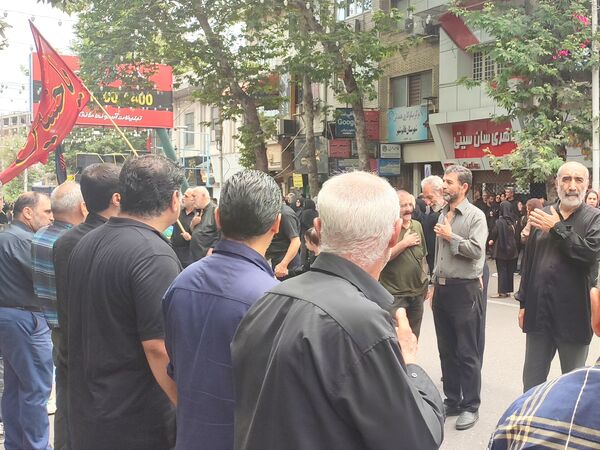 اجتماع عاشوراییان در میدان طالقانی قائمشهر