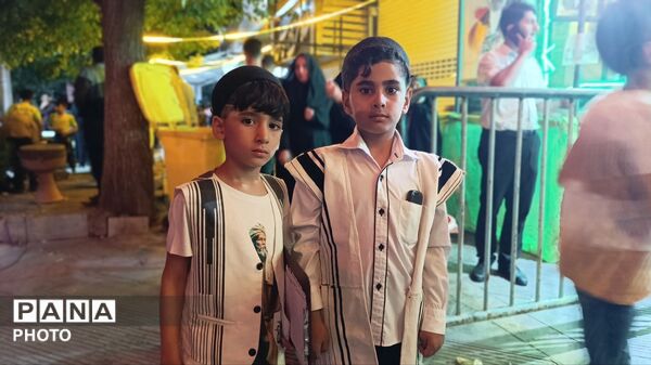 مهمانی بزرگ خیابانی عید سعید غدیر خم در فارسانِ 