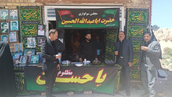تعزیه‌خوانی روز عاشورا در روستای سلطان میدان خراسان رضوی