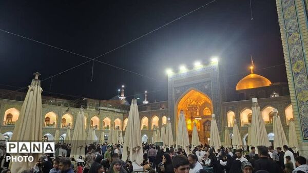 نورِ ربیع در آستانه‌ی رضا؛ جشنی در دلِ حرم