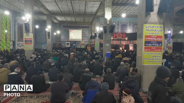 مراسم شب ۲۱ رمضان در مسجد جامع نیشابورـ۲