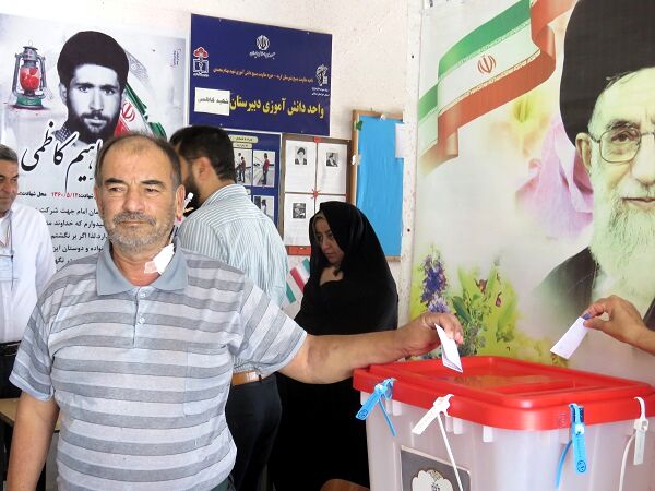 دور دوم انتخابات چهاردهمین دوره ریاست‌جمهوری در شهر درق