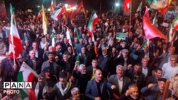 نورآباد میزبان شصت ونهمین موج تجمعات بیعت با رهبری شد