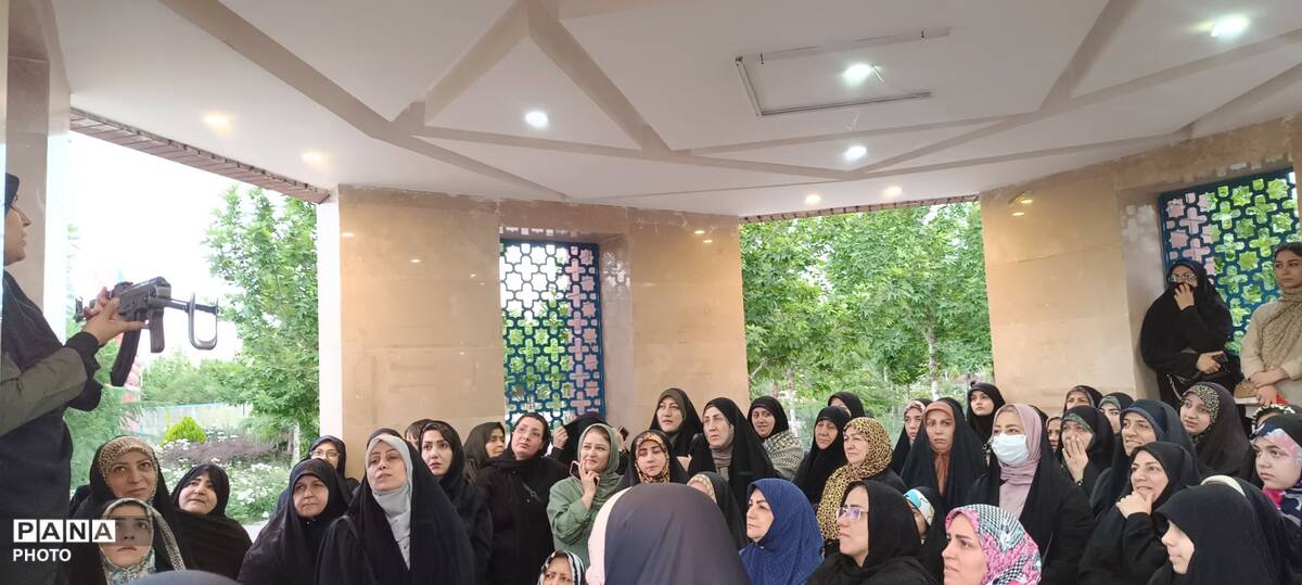 اولین جلسه آموزش نظامی «جان فدایان» کیانمهر کرج