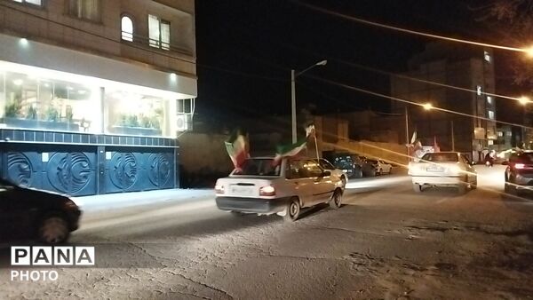 رژه ماشینی در سراسر شهر نیشابور-۲