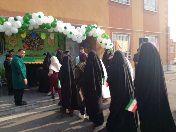 جشن ولادت حضرت رقیه در مدرسه طهوریان۲ ناحیه پنج