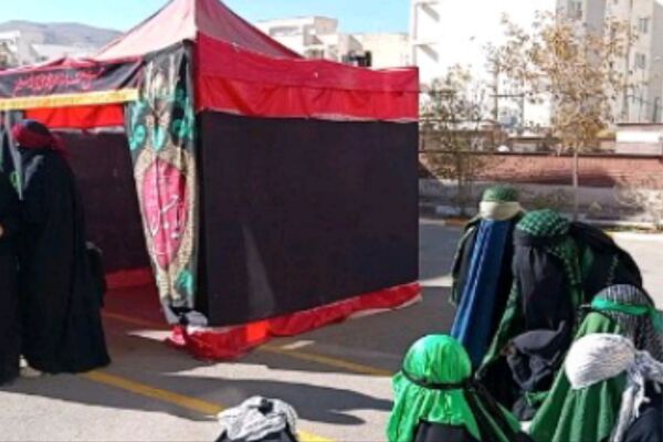 مراسم سوگواری شهادت صدیقه کبری حضرت فاطمه زهرا (س) در دبیرستان فرهیختگان۲ پردیس
