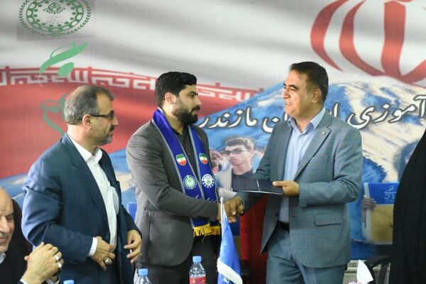 آیین تکریم و معارفه سرپرست سازمان دانش‌آموزی مازندران 
