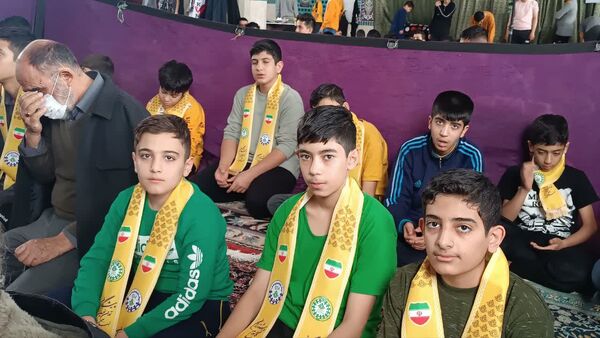 لحظاتی با معتکفین پیشتاز «مدرسه فلسطین» 