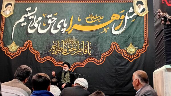 مراسم فاطمیه لاران 
