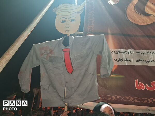 مراسم دشمن  سوزی در نیشابور 