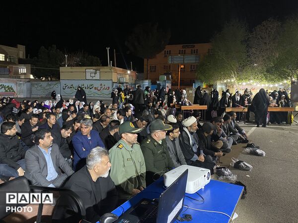 باخرز میزبان مراسم چهلم شهدای میناب 