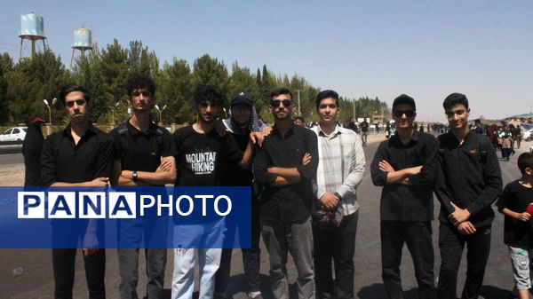 برپایی  موکب سازمان دانش‌آموزی در کرمان