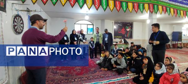 استعدادیابی مسابقات دارت در روستای چلو شهرستان شیروان