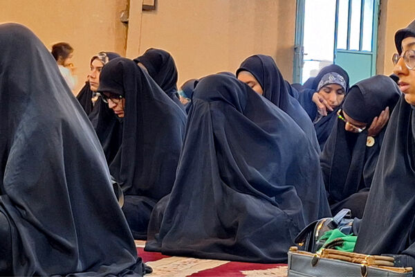 اردوی راهیان نور طلاب خواهر شهر ایزدخواست