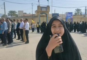 راهپیمایی روز قدس در شهر کلمه