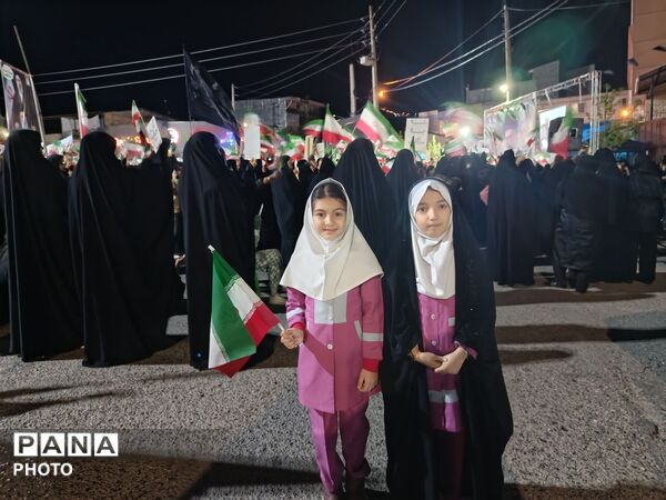 همایش عظیم وفاداری به وطن در گلوگاه