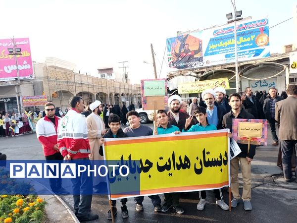 تجدید بیعت مردم بهبهان با انقلاب اسلامی در حماسه ۹ دی