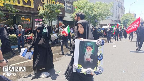 رستاخیز تاریخی لثارات خامنه ای در تهران