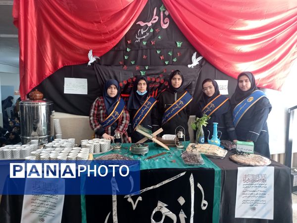 ایستگاه‌های صلواتی و دسته‌های سینه‌زنی و هیات‌های عزاداری در مدارس شهرستان قدس