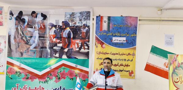 مانور زلزله در شهرستان لردگان