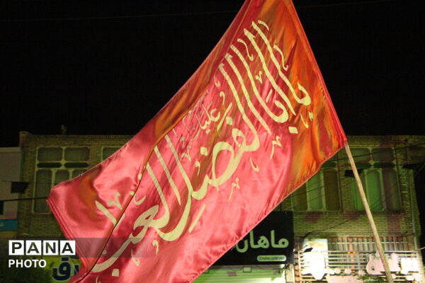 دسته کفن پوشان هیئت انصارولایت یزد