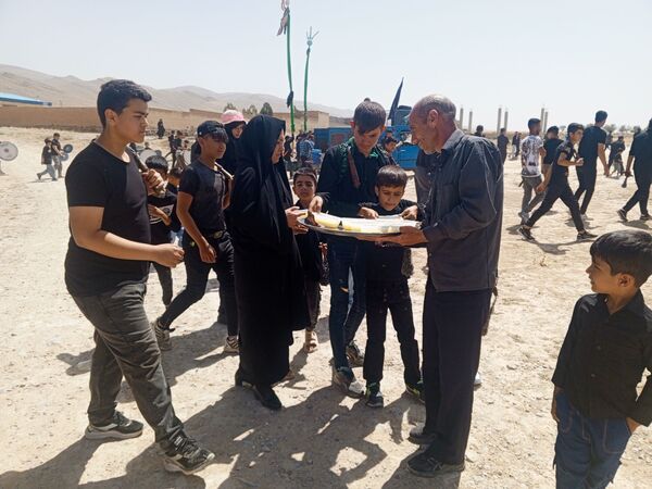تاسوعای حسینی در روستای گزکوه 