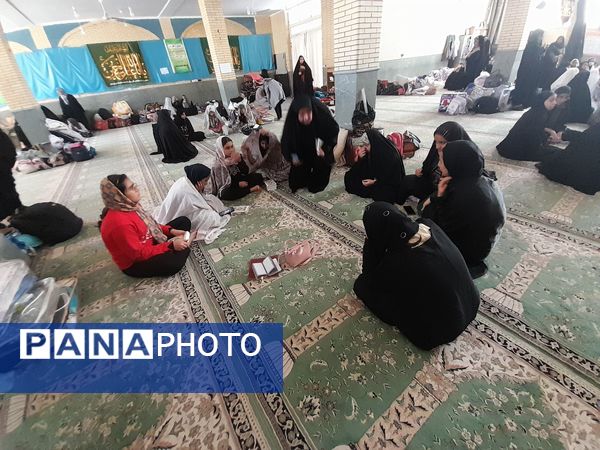 اعتکاف دانش‌آموزی در شهرستان ارسنجان