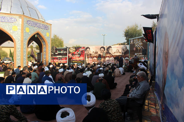 عزاداری سالروز شهادت امام جعفر صادق(ع) در تیپ 83 روحانیون رزمی تبلیغی