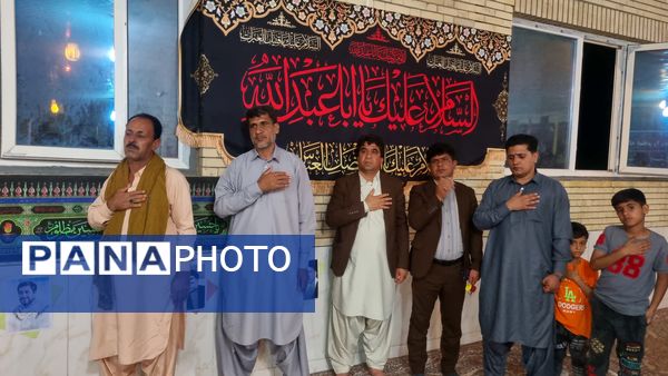 مراسم گرامیداشت شهید جهادگر حاج حمید حیدری در روستای مزرعه شهید بهشتی 