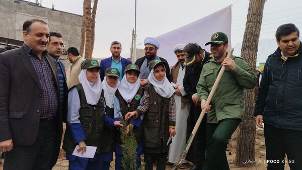 مراسم درختکاری در کلات 