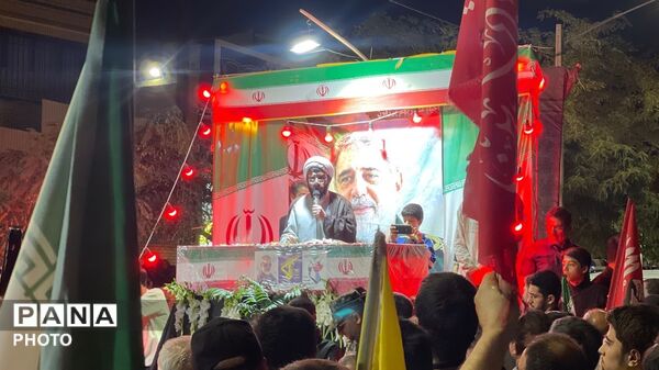 مراسم وداع و تشییع پیکر مطهر سردار شهید حسین ظریفی