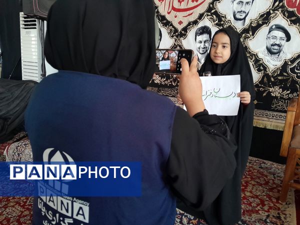 حضور دانش آموزان در نماز جمعه کاشمر