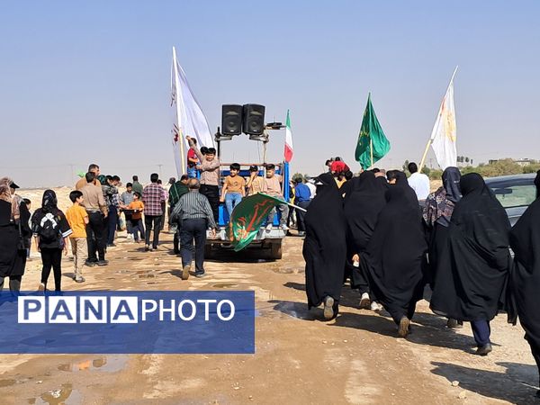 ویژه برنامه پیاده‌روی حرم تا حرم در برخوار