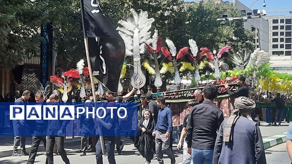 جاماندگان اربعین حسینی در مسیر حرم مطهر امام مهربانی