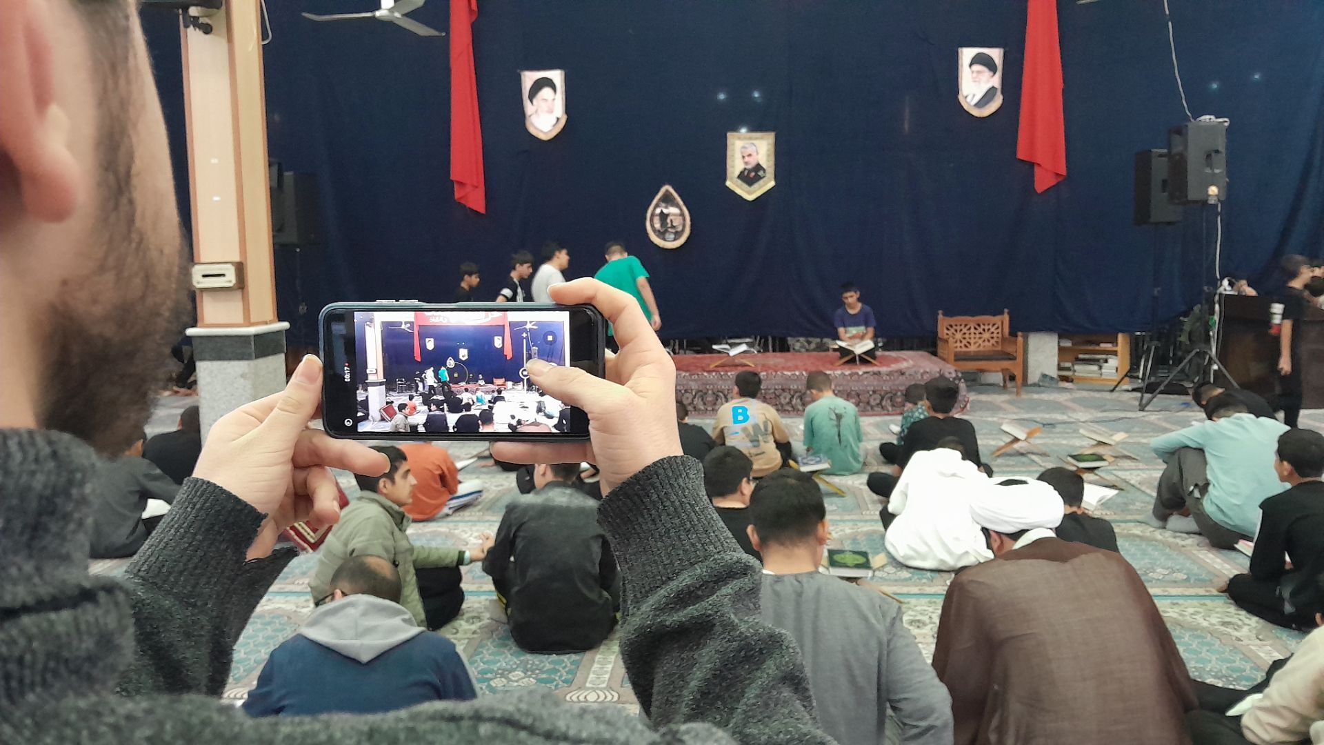همدلی با آیه ها قبل از نماز مغرب و عشا