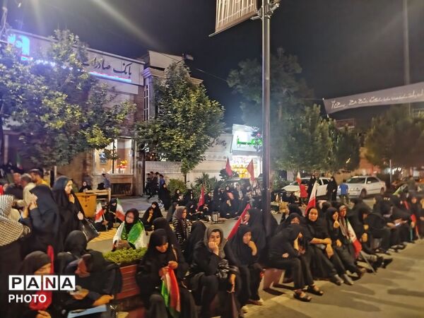 حماسه سازی مردم نیشابور در صد و سی و چهارمین شب-۱
