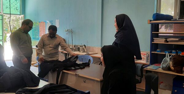 بازدید از عملکرد دانش‌آموزان ثمین آشخانه