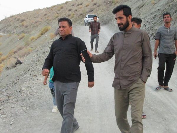 بازدید بخشدار گوهران از روستاهای رینن بزرگ و رینن کوچک