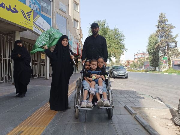  مراسم جاماندگان اربعین در مشهد مقدس
